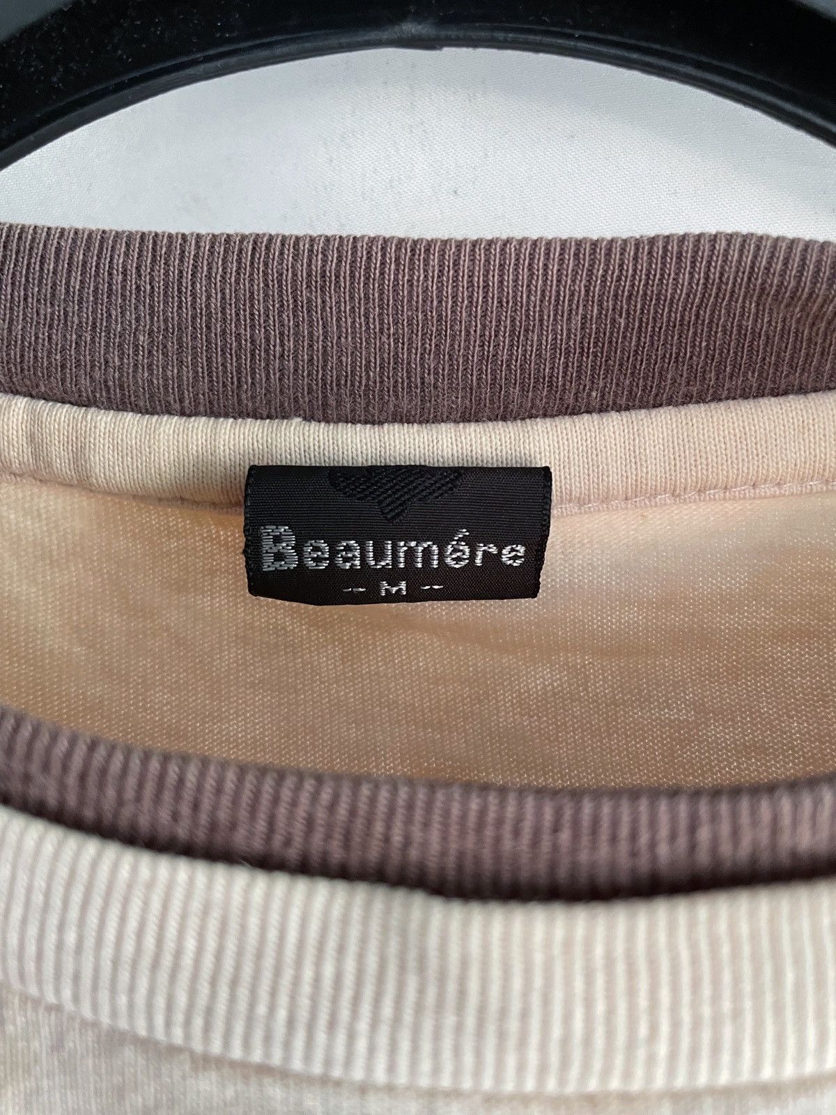 Japanese Brand DOUBLE LAYER BEAUMERE LONG SLEEVE Size US M / EU 48-50 / 2 - 8 Thumbnail