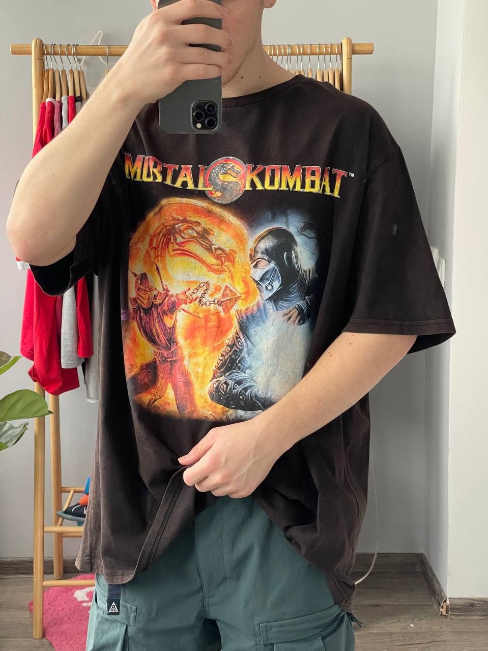 Vintage vintage Mortal Kombat Fire and Ice tee Size US XXL / EU 58 / 5 - 1 Thumbnail