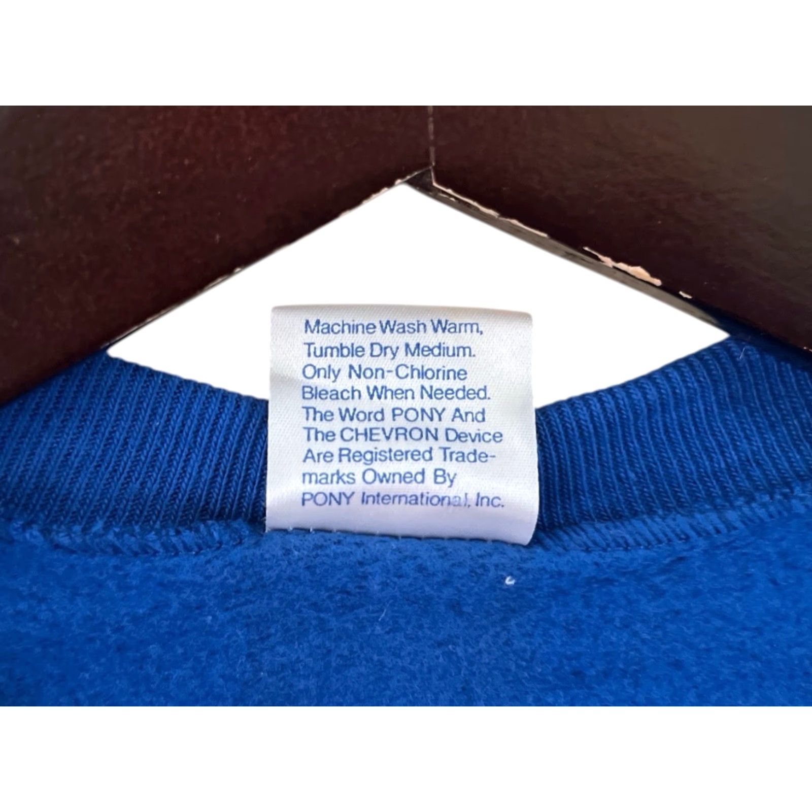 PONY VINTAGE PONY Sweatshirt Crewneck Mens Small Blue 80s Deadstock NWT Made in USA Size US S / EU 44-46 / 1 - 6 Thumbnail