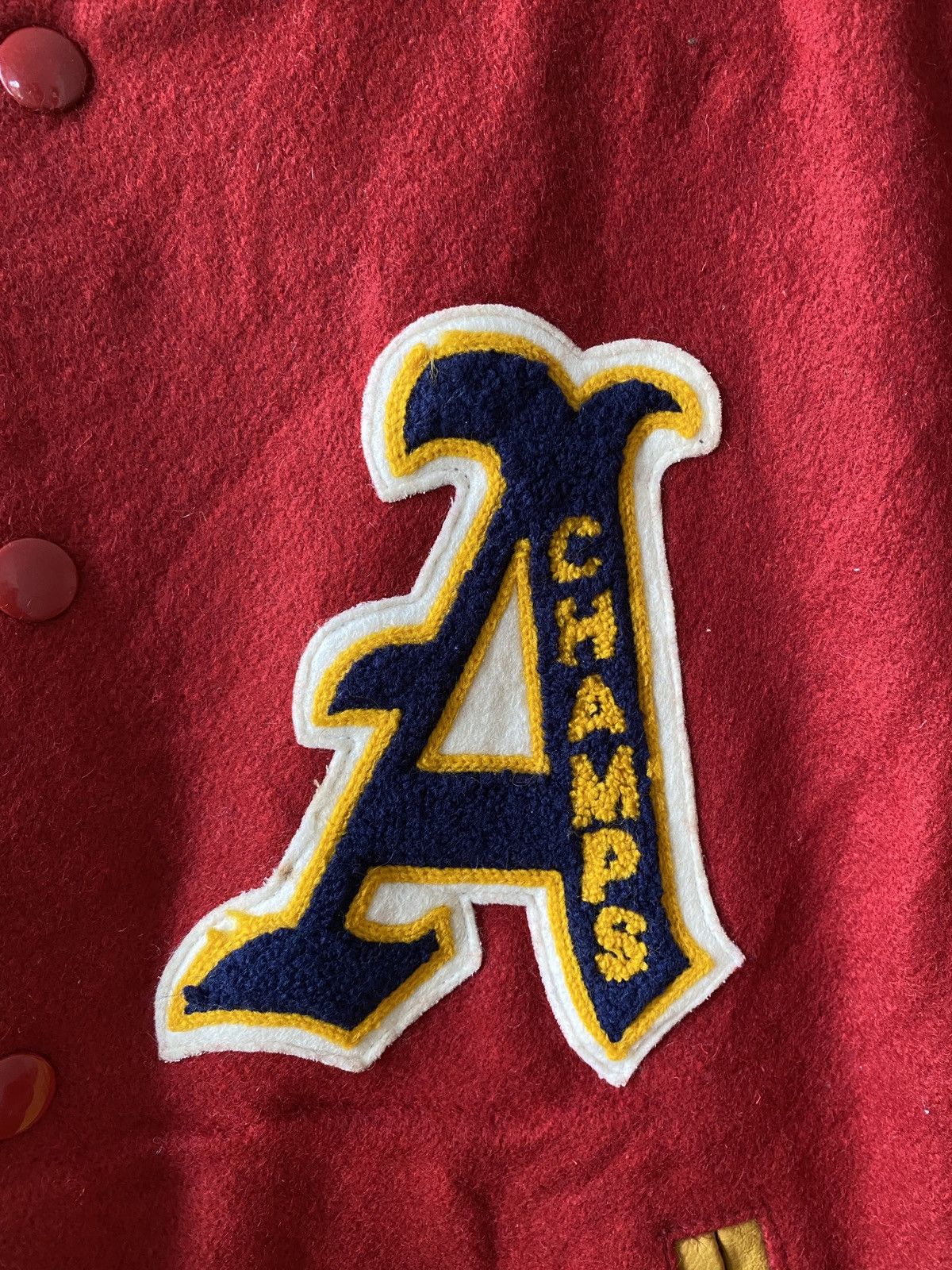 Golden Bear × Vintage Vintage 90s Golden Bear Pittsburgh Angeeze Varsity Jacket Size US M / EU 48-50 / 2 - 5 Thumbnail