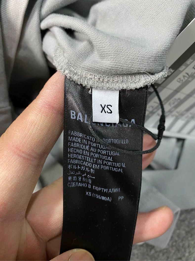 Balenciaga Balenciaga Tie-dyed embroidered logo short sleeve T-shirt Size US XS / EU 42 / 0 - 4 Thumbnail