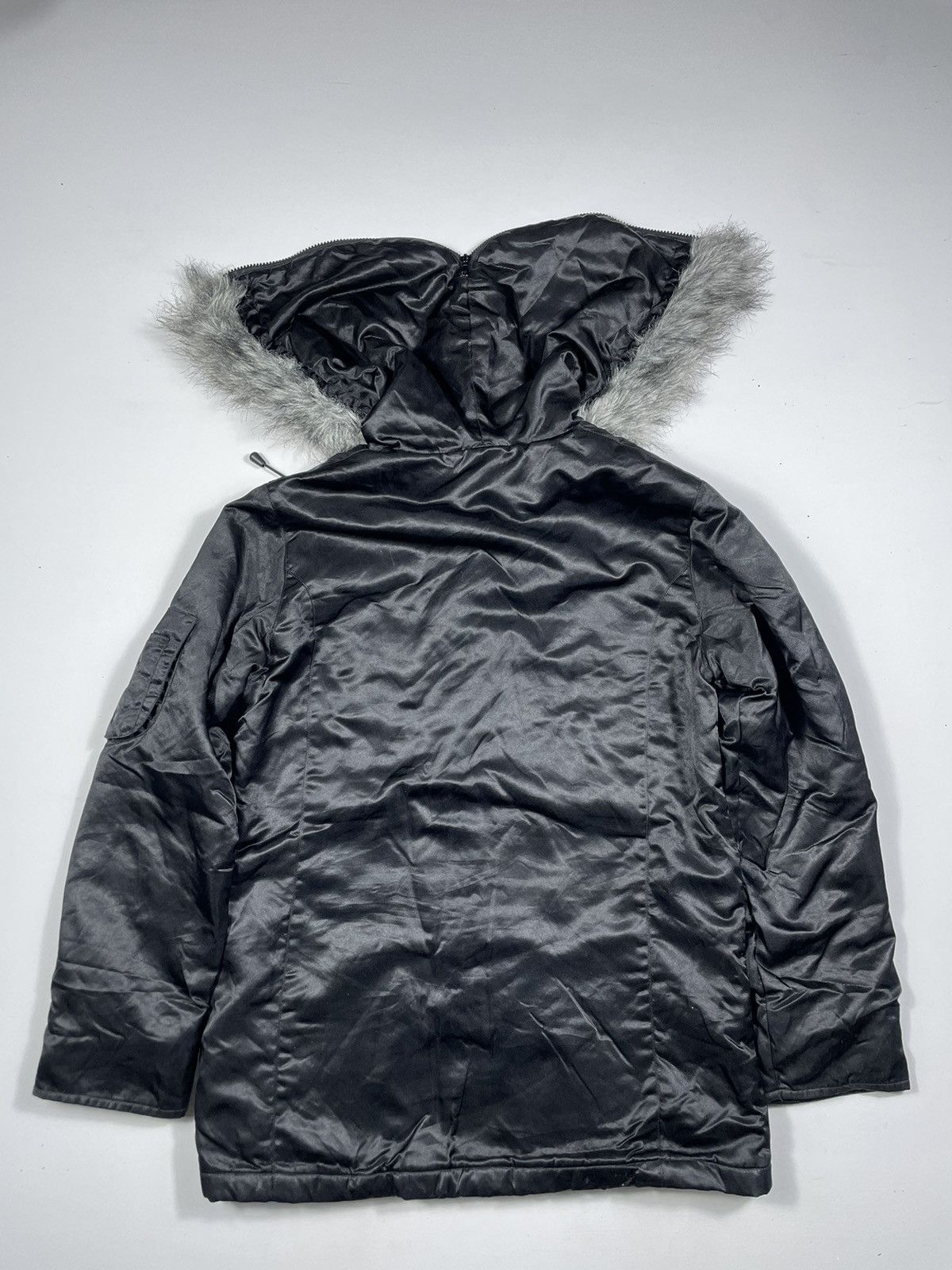 If Six Was Nine × Japanese Brand × Le Grande Bleu (L.G.B.) Ezekiel Racoon Fur Jacket ifsixwasnine lgb styled Size US M / EU 48-50 / 2 - 3 Thumbnail