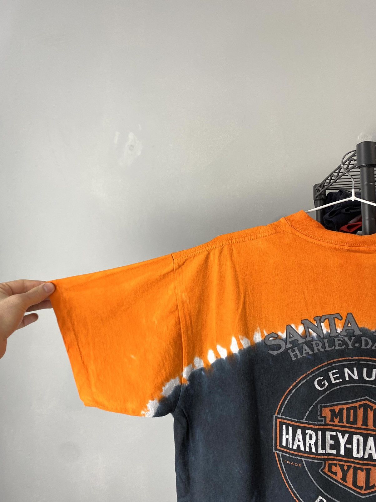 Harley Davidson Rare! Vintage Harley Davidson Liquid Blue Style T Shirt Size US L / EU 52-54 / 3 - 10 Thumbnail