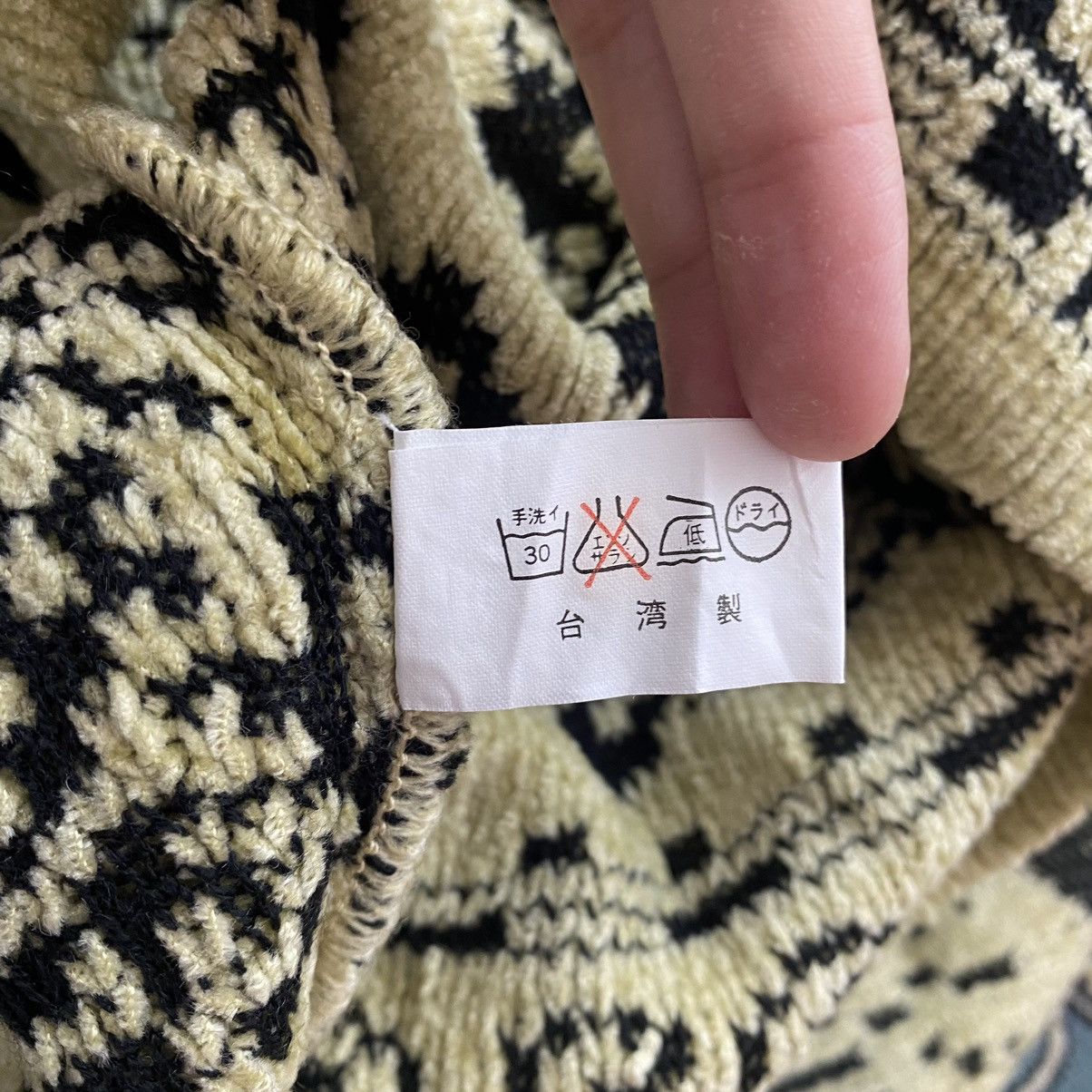 Japanese Brand × Linea LINEA DOME Japanese Brand Wool Floral Motive Long Sleeve Size XXL / US 16-18 / IT 52-54 - 6 Thumbnail