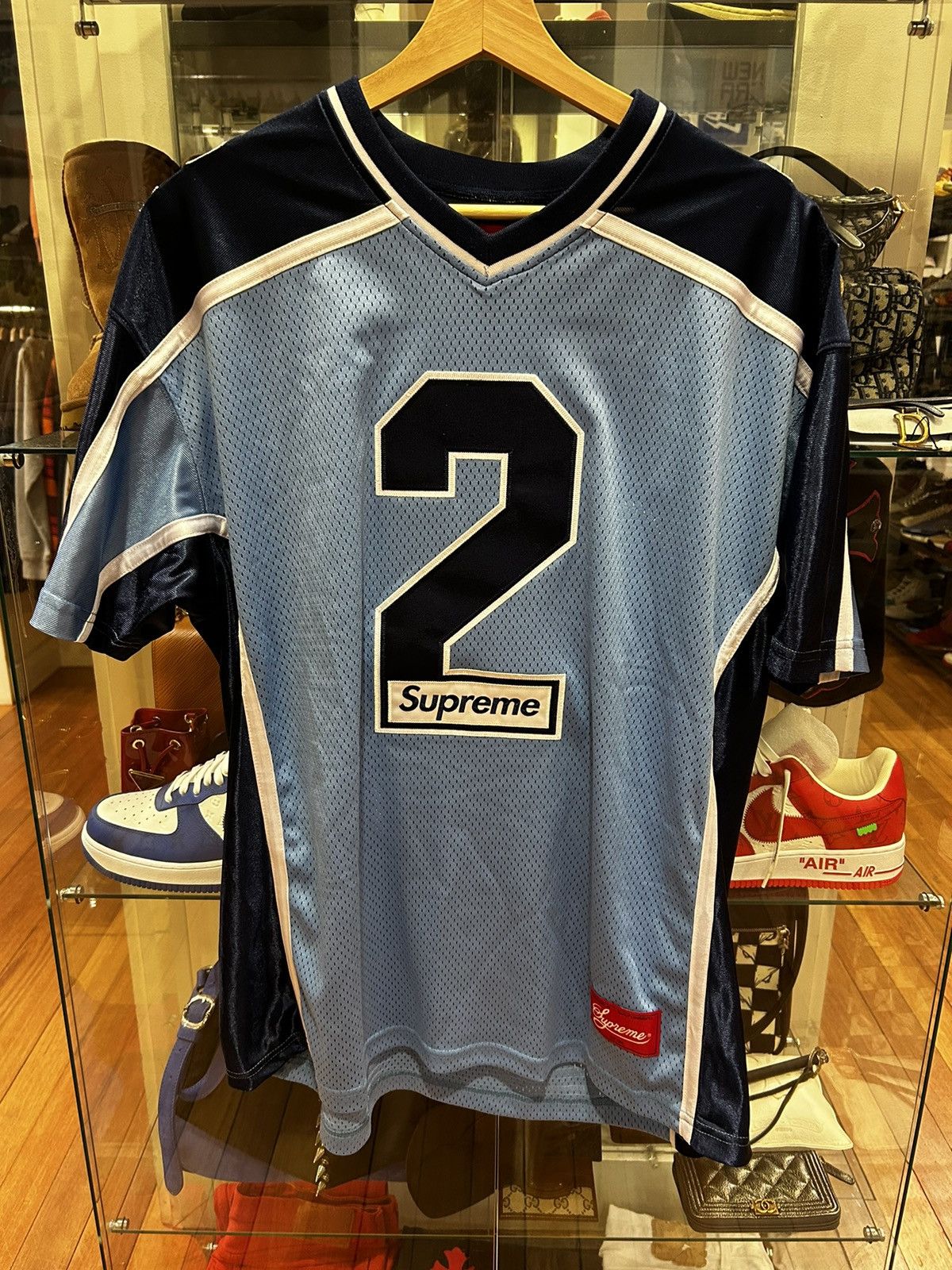 Supreme Supreme Above All Football Jersey Size US XL / EU 56 / 4 - 1 Thumbnail