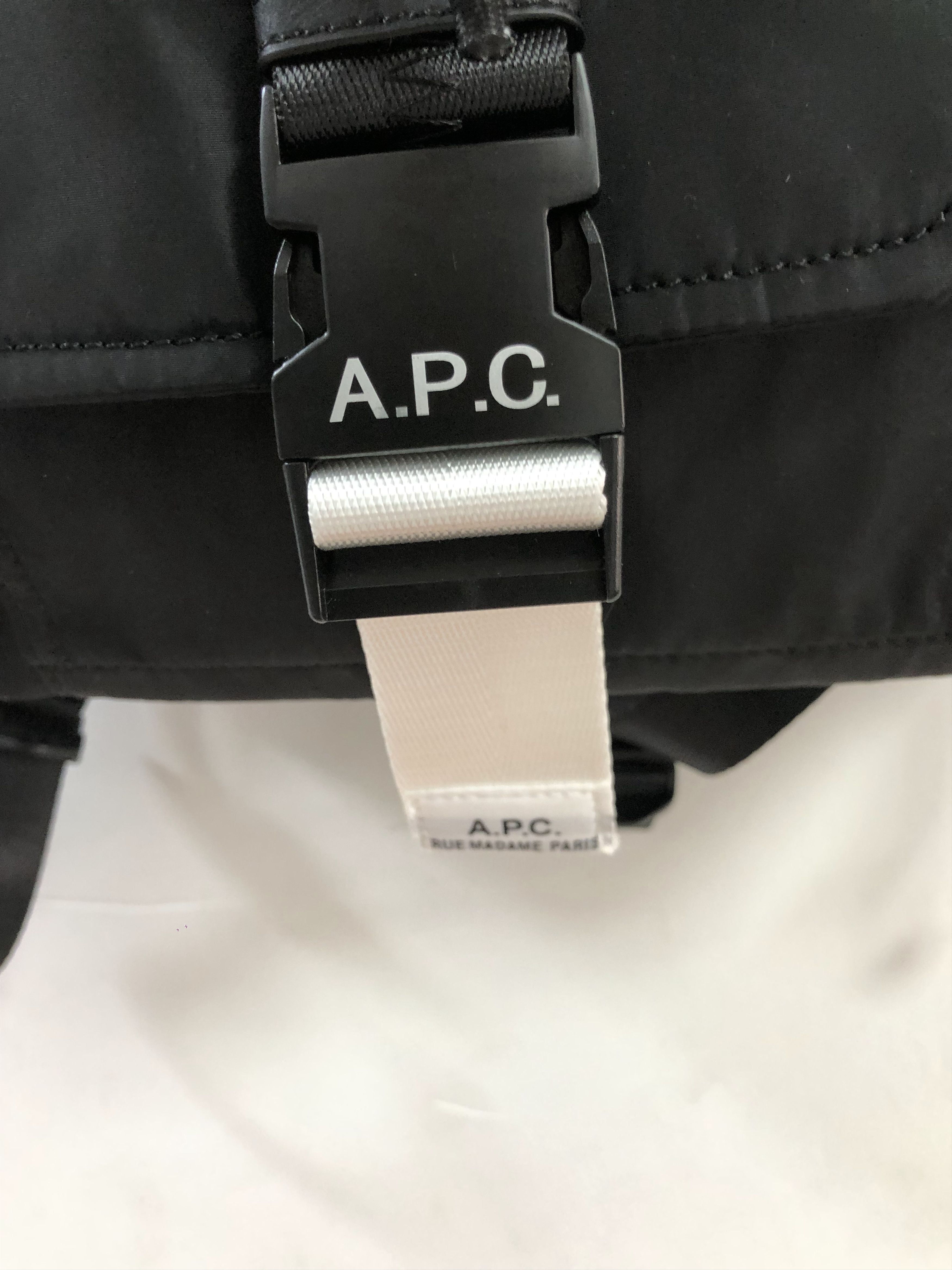 A.P.C. black A.P.C. backpack Sac A Dos Trek Size ONE SIZE - 17 Thumbnail