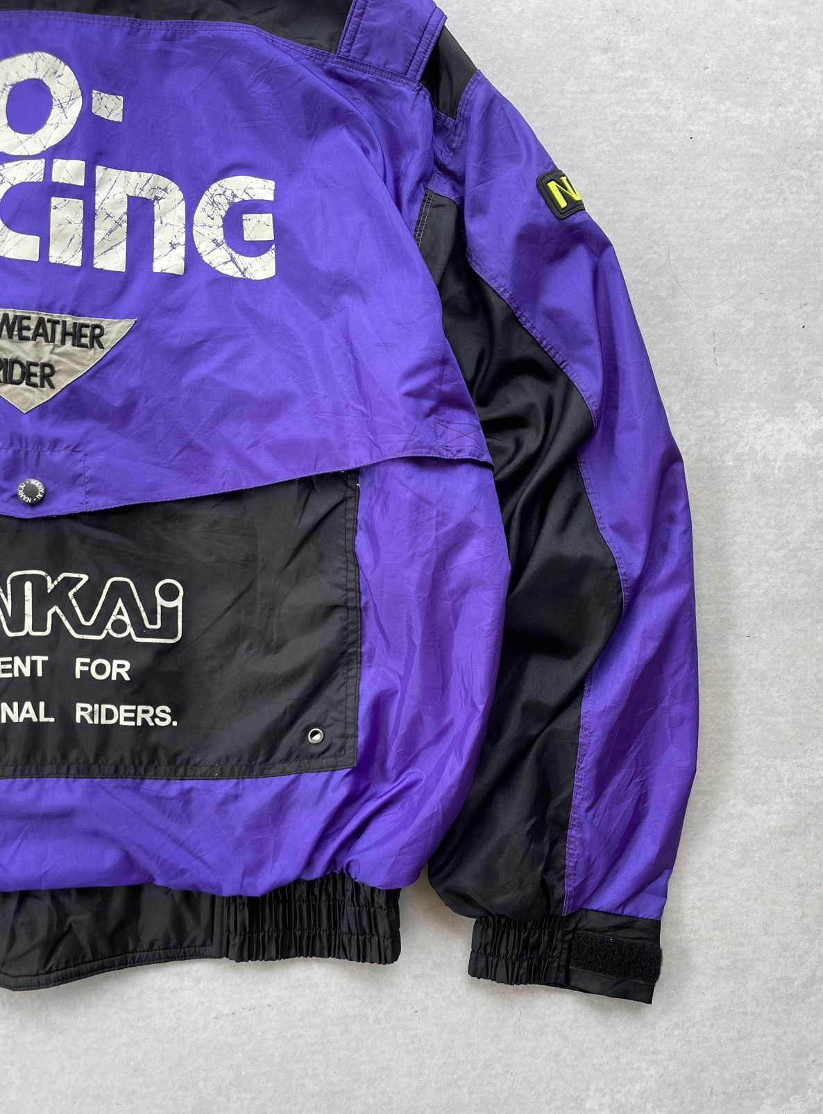 Sports Specialties 🔥VINTAGE NANKAI PRO RACING LOGO BOMBER JACKET Size US L / EU 52-54 / 3 - 10 Thumbnail