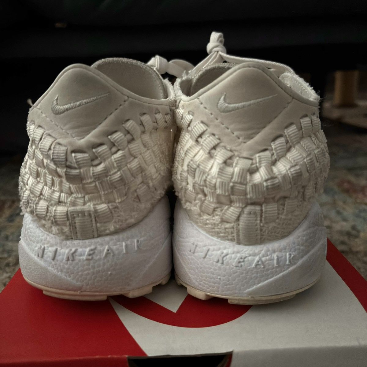 Nike SS23 Air Footscape Woven magista phantom light bone Size US 6 / IT 36 - 3 Thumbnail