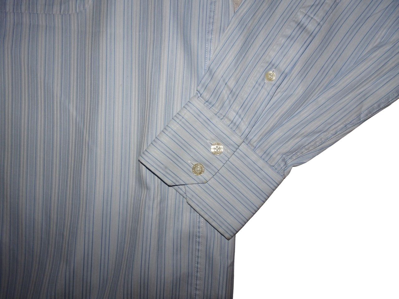Dolce & Gabbana DOLCE&GABBANA STRIPPED COTTON SHIRT Size 48R - 3 Thumbnail