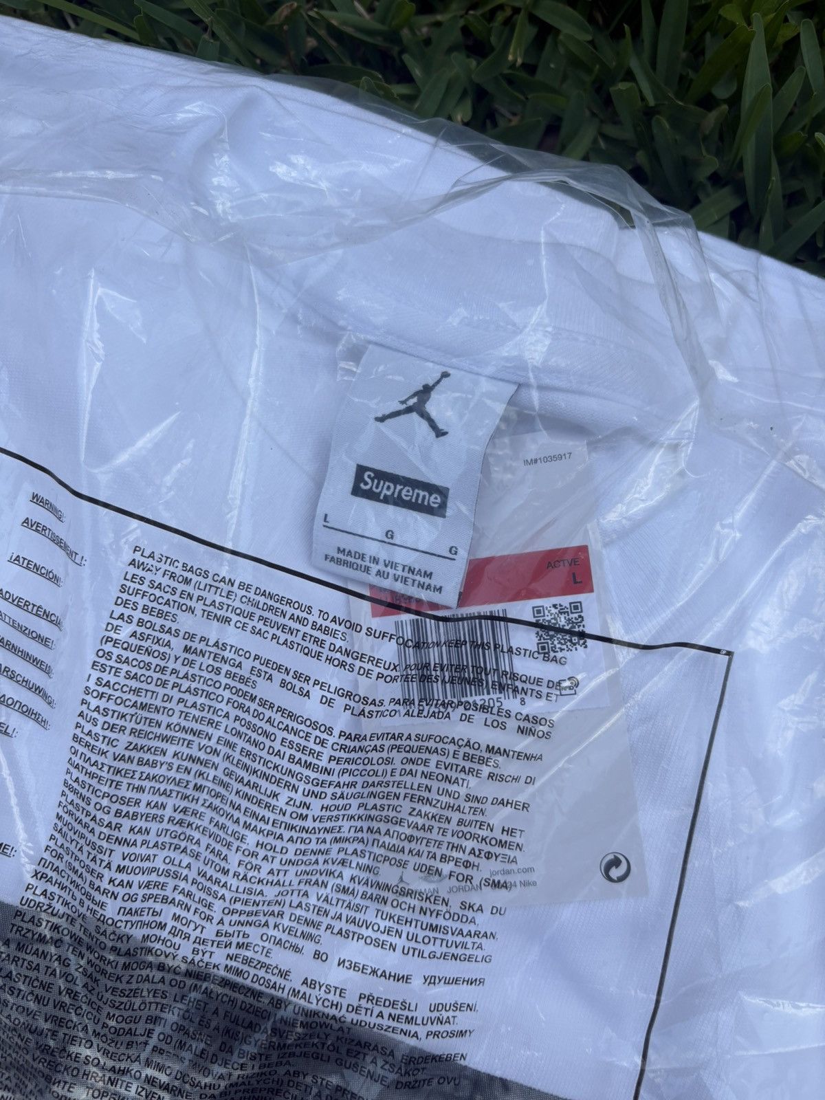 Supreme Supreme Air Jordan Biggie tee SEALED Size US L / EU 52-54 / 3 - 4 Thumbnail