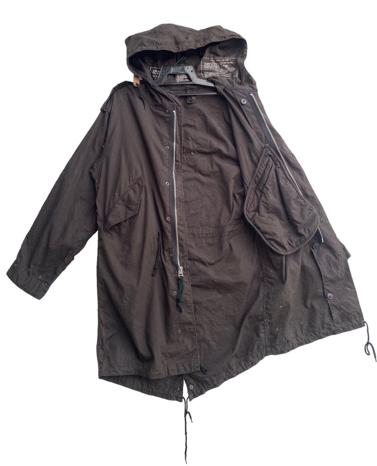 Japanese Brand AW 2006 NASHDULEK japan parka fishtail crossbone logo jacket Size US M / EU 48-50 / 2 - 6 Thumbnail