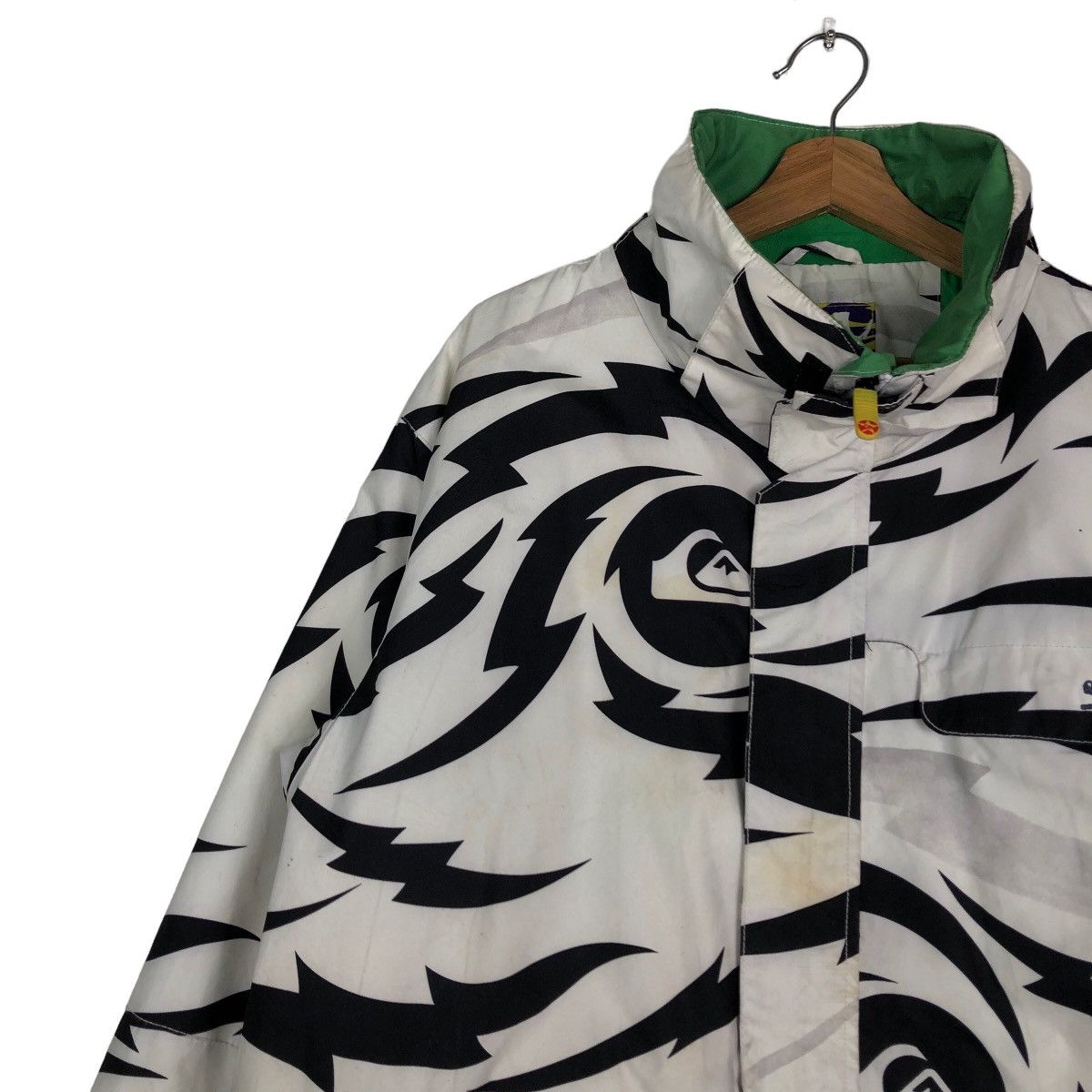 Japanese Brand 🔥Vintage Quicksilver Hunting Jacket Cargo Pocket Size US M / EU 48-50 / 2 - 7 Thumbnail