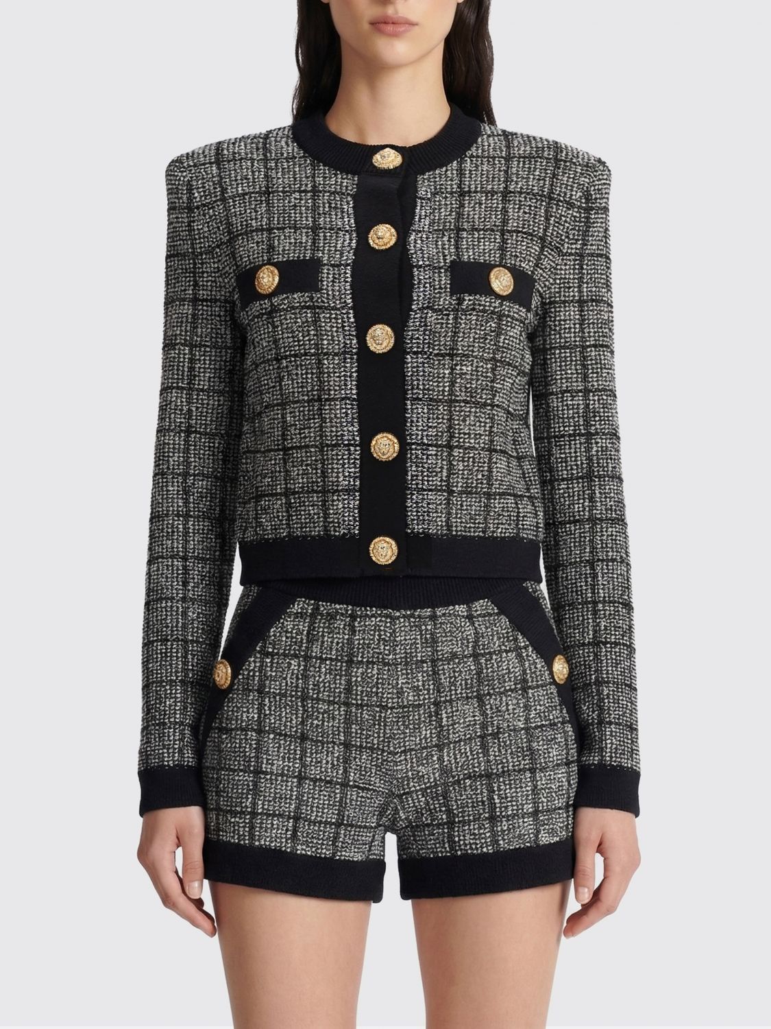 Balmain Balmain Sweater Woman Black Size XS / US 0-2 / IT 36-38 - 1 Thumbnail