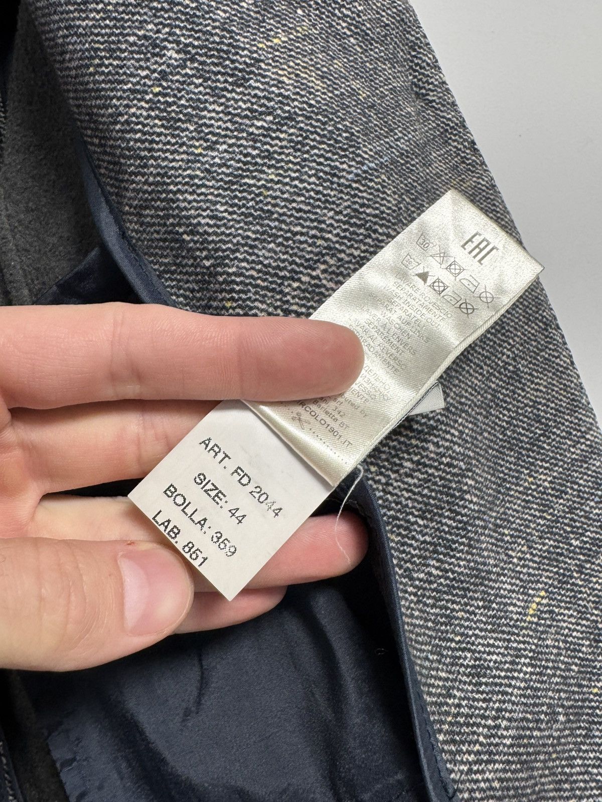 Circolo 1901 Circolo 1901 Wool Blue/Gray Blazer Jacket Size M / US 6-8 / IT 42-44 - 13 Thumbnail