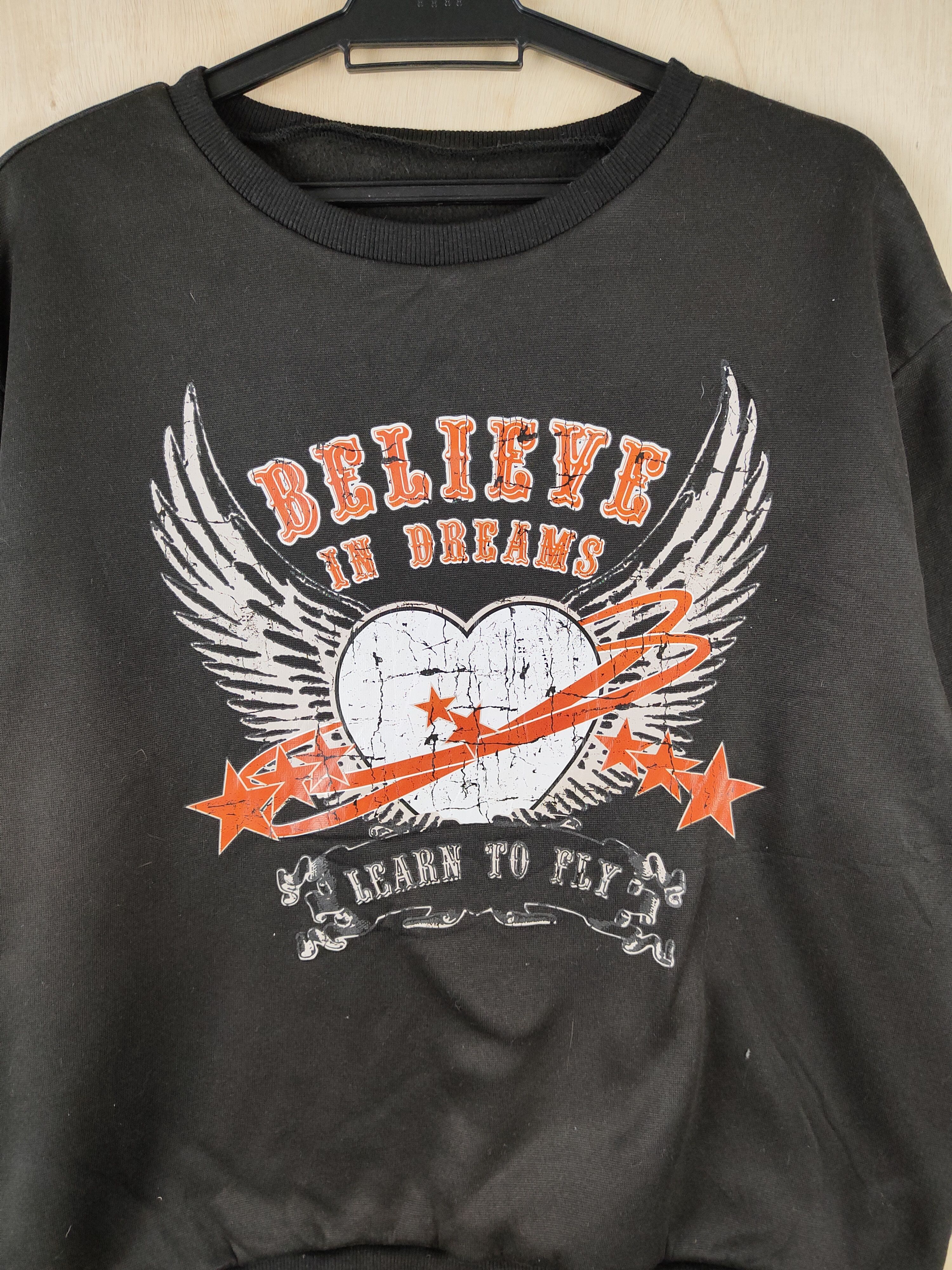 Japanese Brand × Vintage Shein Black Sweatshirts #S2557 Size US L / EU 52-54 / 3 - 2 Thumbnail