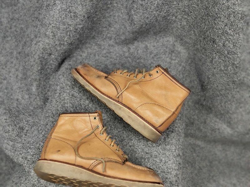 Red Wing Vintage Red Wing Moc Toe 3374 Faded Leather Boots Shoes Size US 5 / EU 37 - 3 Thumbnail