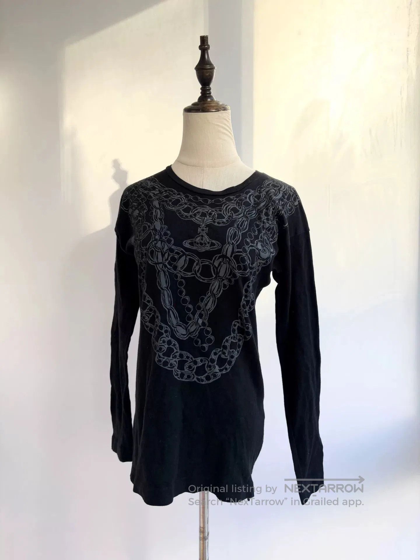 Vivienne Westwood vivienne westwood chain print long sleeve top. Size M / US 6-8 / IT 42-44 - 1 Thumbnail