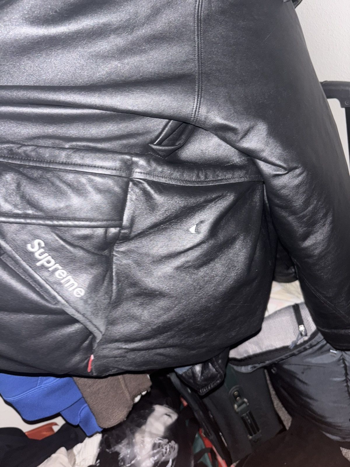 Supreme Supreme x Gortex Parka Black leather jacket 700Fill Size US S / EU 44-46 / 1 - 13 Thumbnail
