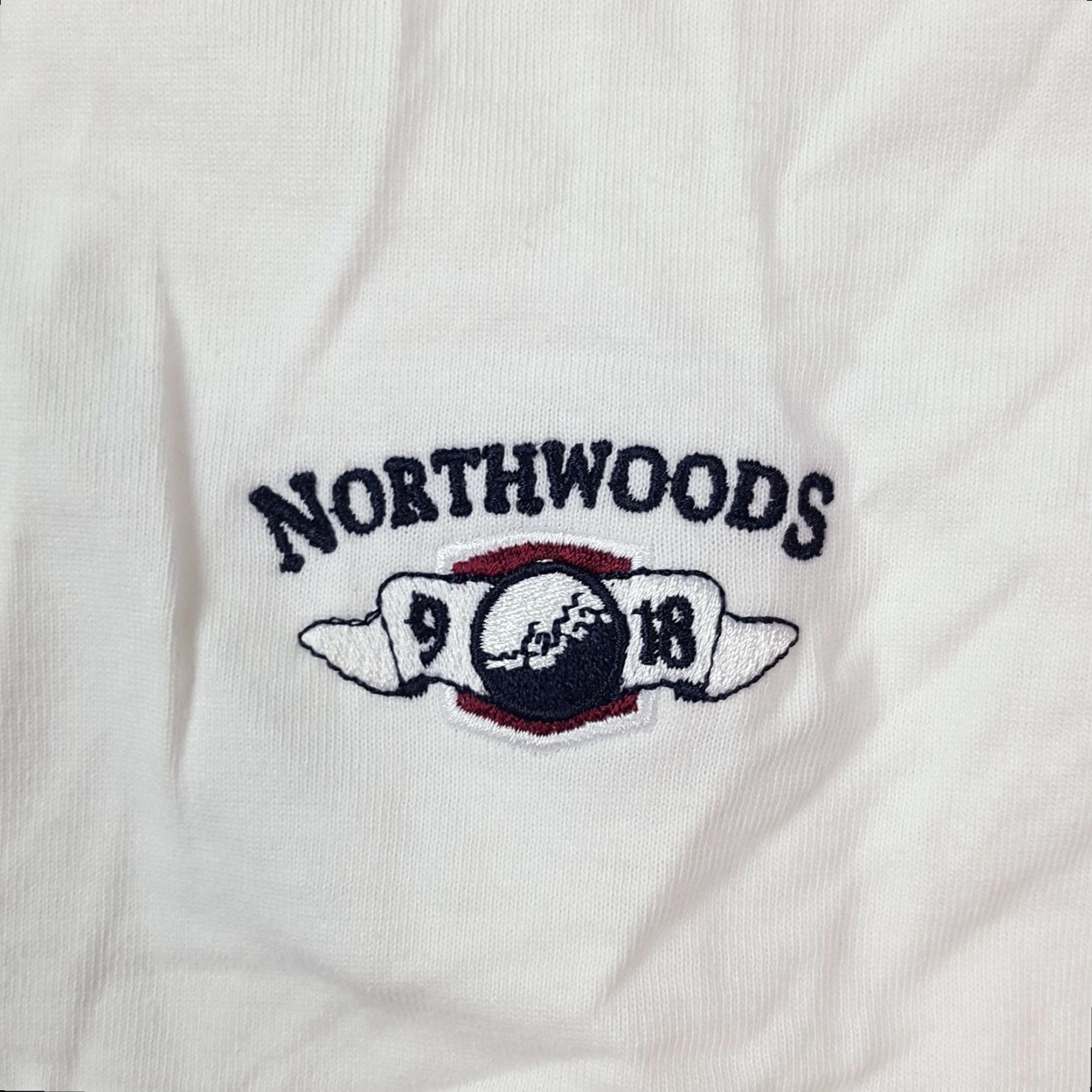 Vintage VINTAGE Northwoods Tennis Men's Medium Collared White Polo Shirt Sports Shirt Size US M / EU 48-50 / 2 - 3 Thumbnail