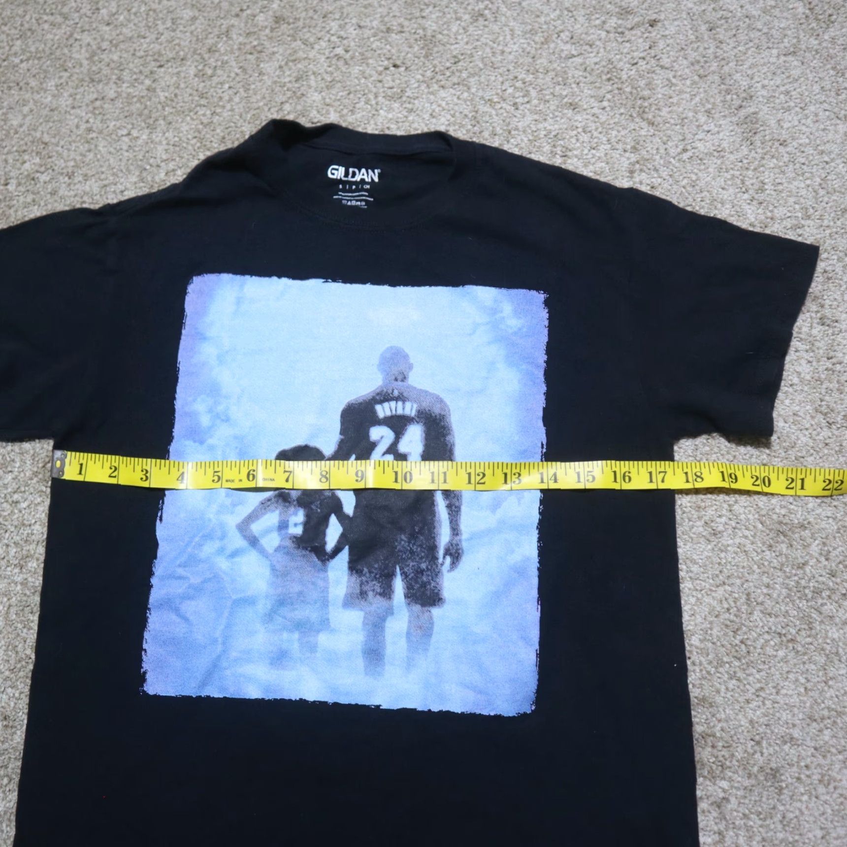 Vintage VINTAGE Kobe Bryant Los Angeles Lakers T-Shirt Black Mamba LA Unisex Memorial 24 S Small Size US S / EU 44-46 / 1 - 4 Thumbnail