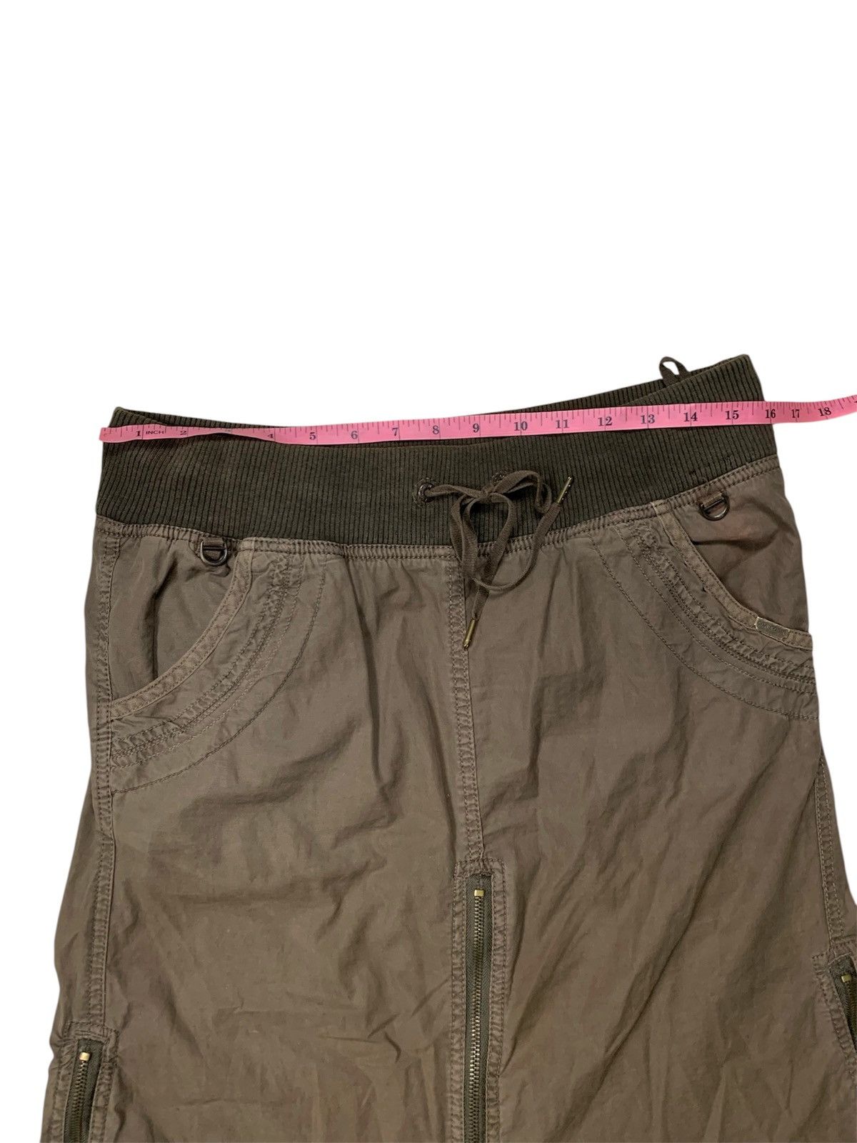 GOA 2000s G.O.A Military Bondage Cargo Skirt Size 32" / US 10 / IT 46 - 9 Thumbnail