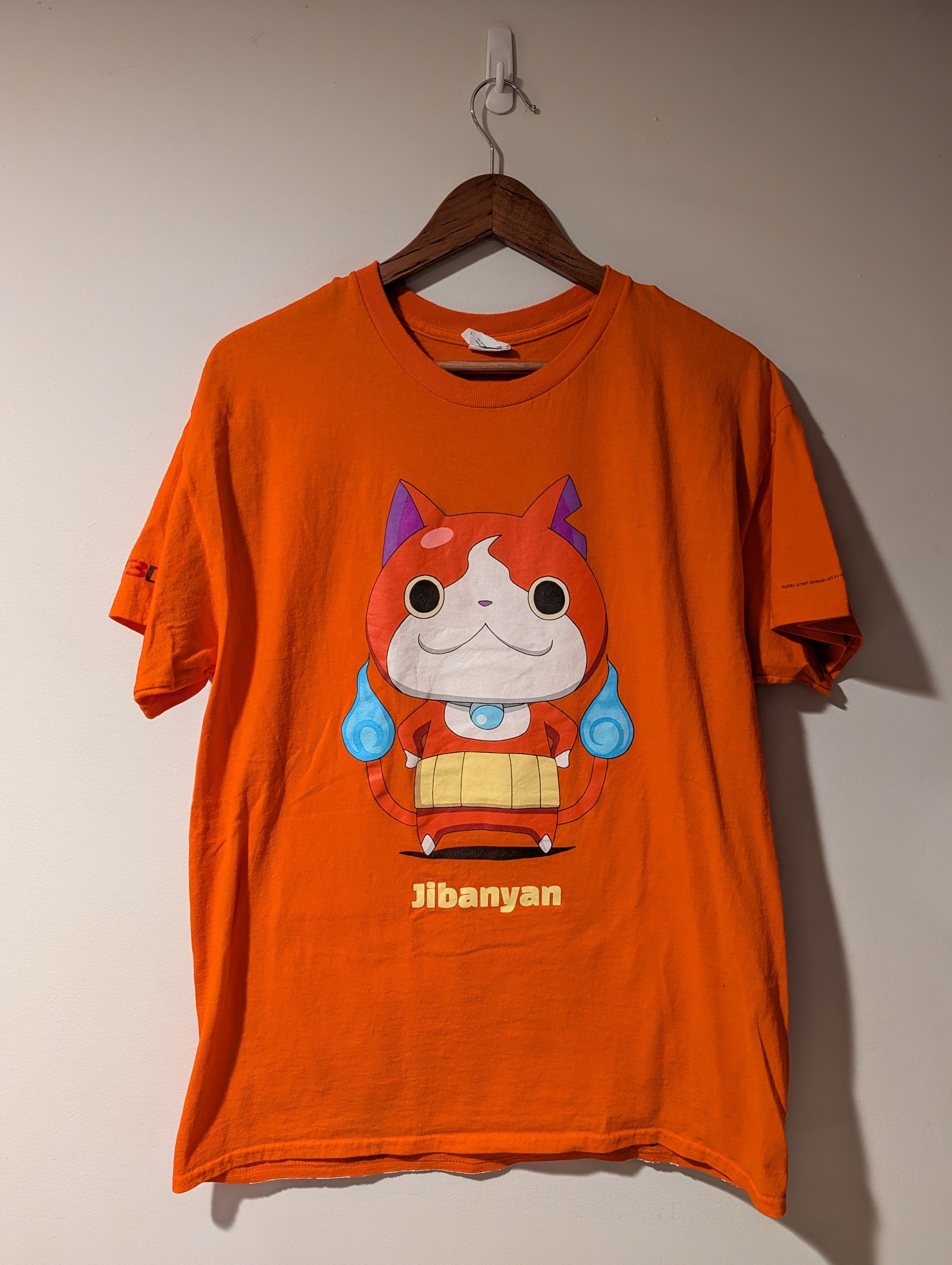 Nintendo VTG Nintendo Yo-Kai Watch Jibanyan Graphic T-Shirt #YokaiIs Size US L / EU 52-54 / 3 - 1 Thumbnail