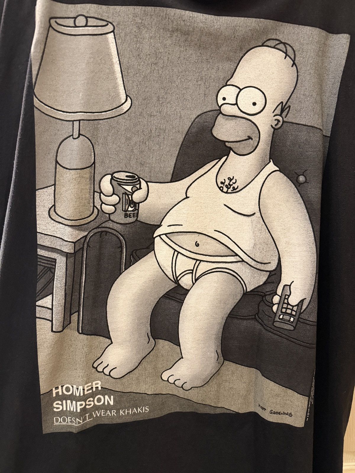 The Simpsons Vintage Homer Simpson “Doesn’t Wear Khakis” Graphic Size XL Size US XL / EU 56 / 4 - 4 Thumbnail