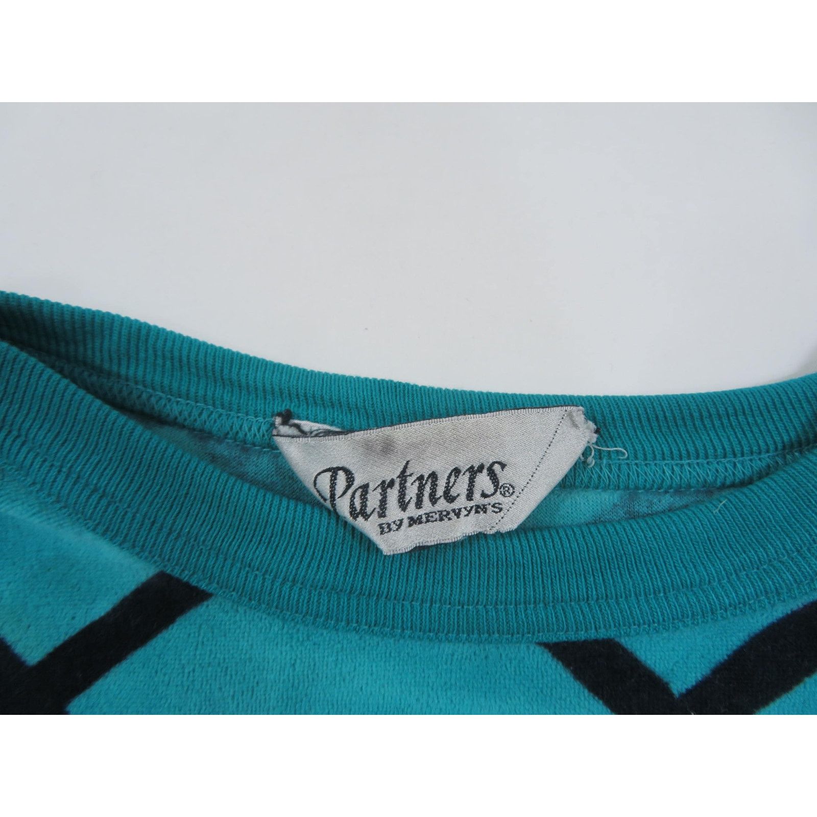 Other Mervyns Terry Cloth Shirt, Partners, Cabana, Womens L 1980s Size L / US 10 / IT 46 - 2 Thumbnail