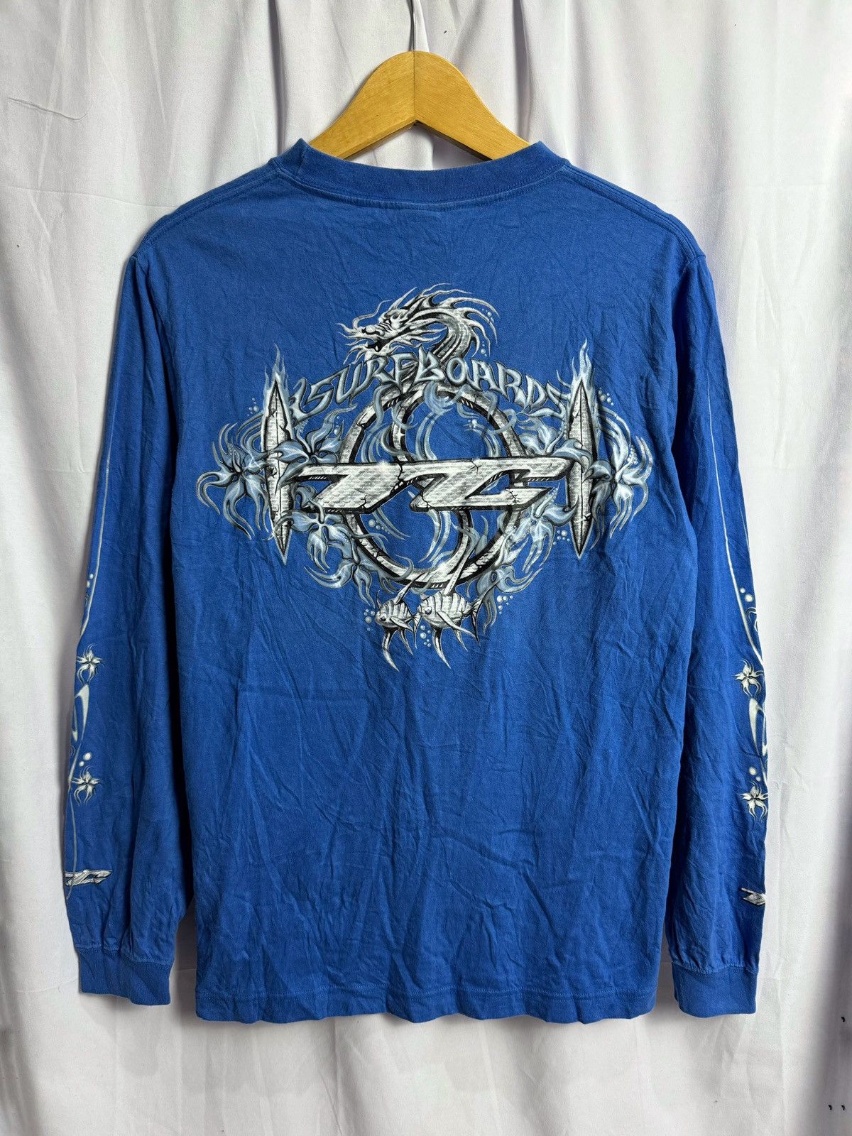 Hysteric Glamour × If Six Was Nine × PPFM Dragon Glitter Surfboard Long Sleeve Size US S / EU 44-46 / 1 - 1 Thumbnail