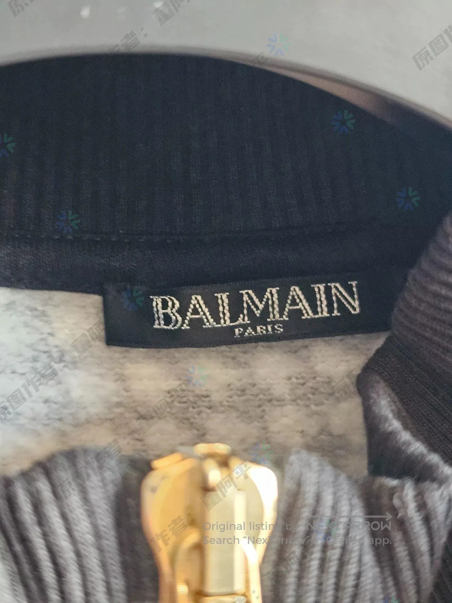 Balmain balmain men's houndstooth hoodie sweatshirt. Size US M / EU 48-50 / 2 - 3 Thumbnail