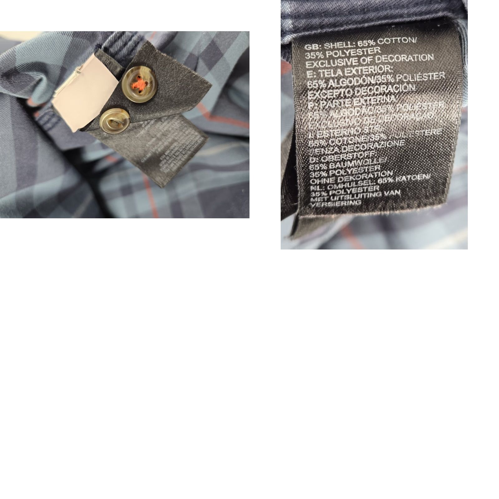 The North Face The North Face Shirt Men XL Blue Plaid Casual Dress Style Outdoor Hiking Button-Up Size US XL / EU 56 / 4 - 9 Thumbnail