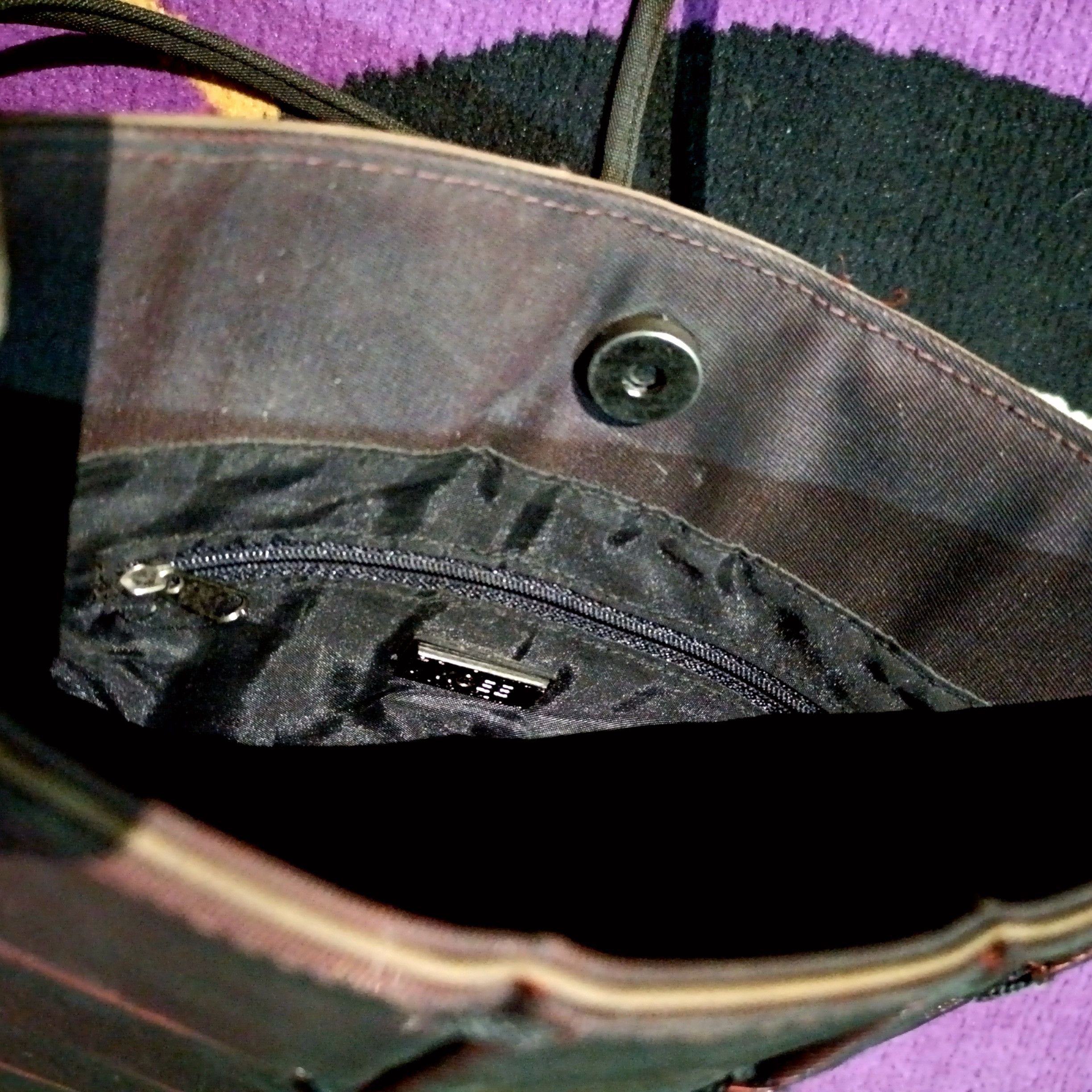 Japanese Brand × Vintage Intreccio Crossbody Bag in Brown Unlined intreccio Size ONE SIZE - 6 Thumbnail