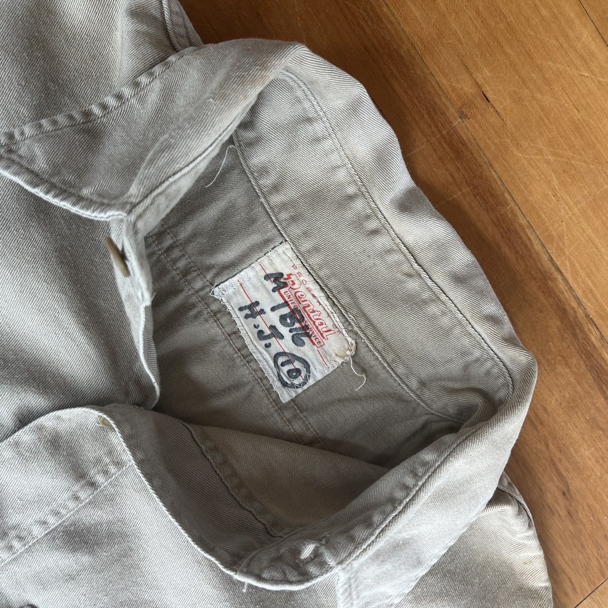 Other 1950’s USA Khaki Workwear Shirt Size US M / EU 48-50 / 2 - 4 Thumbnail