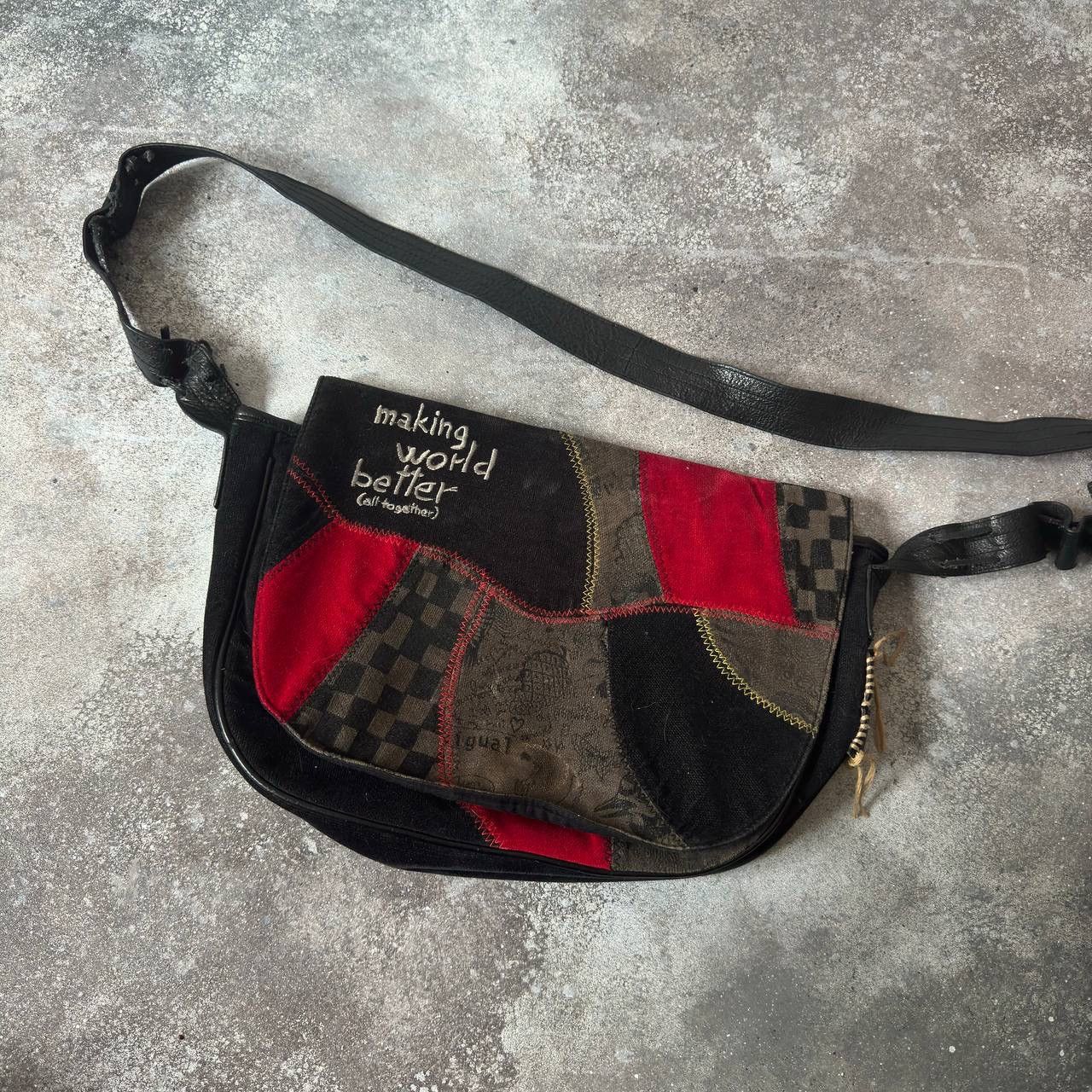 20471120 Desigual Vintage Goth Multicolour Bag (JPG Gaultier style) Size ONE SIZE - 1 Thumbnail