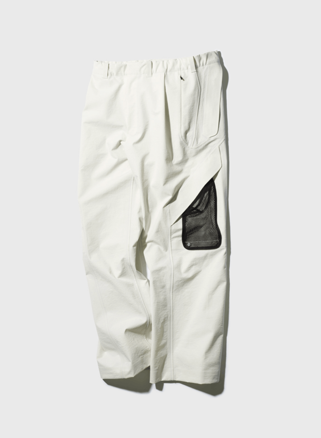 Goldwin Off-White Double Cloth Straight Cargo Trousers Size US 29 - 1 Thumbnail