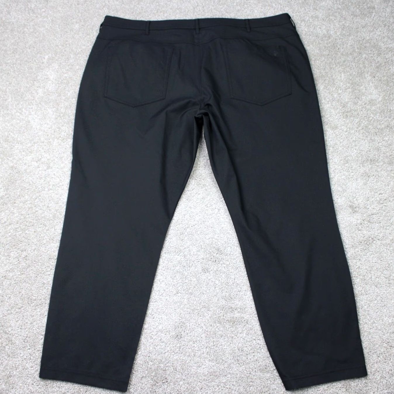 Vintage Public Rec Pants Mens 44x30 Black Gamechanger Performance Polyester Straight Leg Regular Inseam 30 Size US 44 / EU 60 - 5 Thumbnail