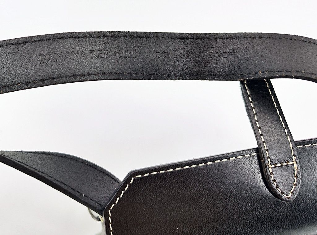 Banana Republic BANANA REPUBLIC full leather small belt bag pouch Size ONE SIZE - 2 Thumbnail