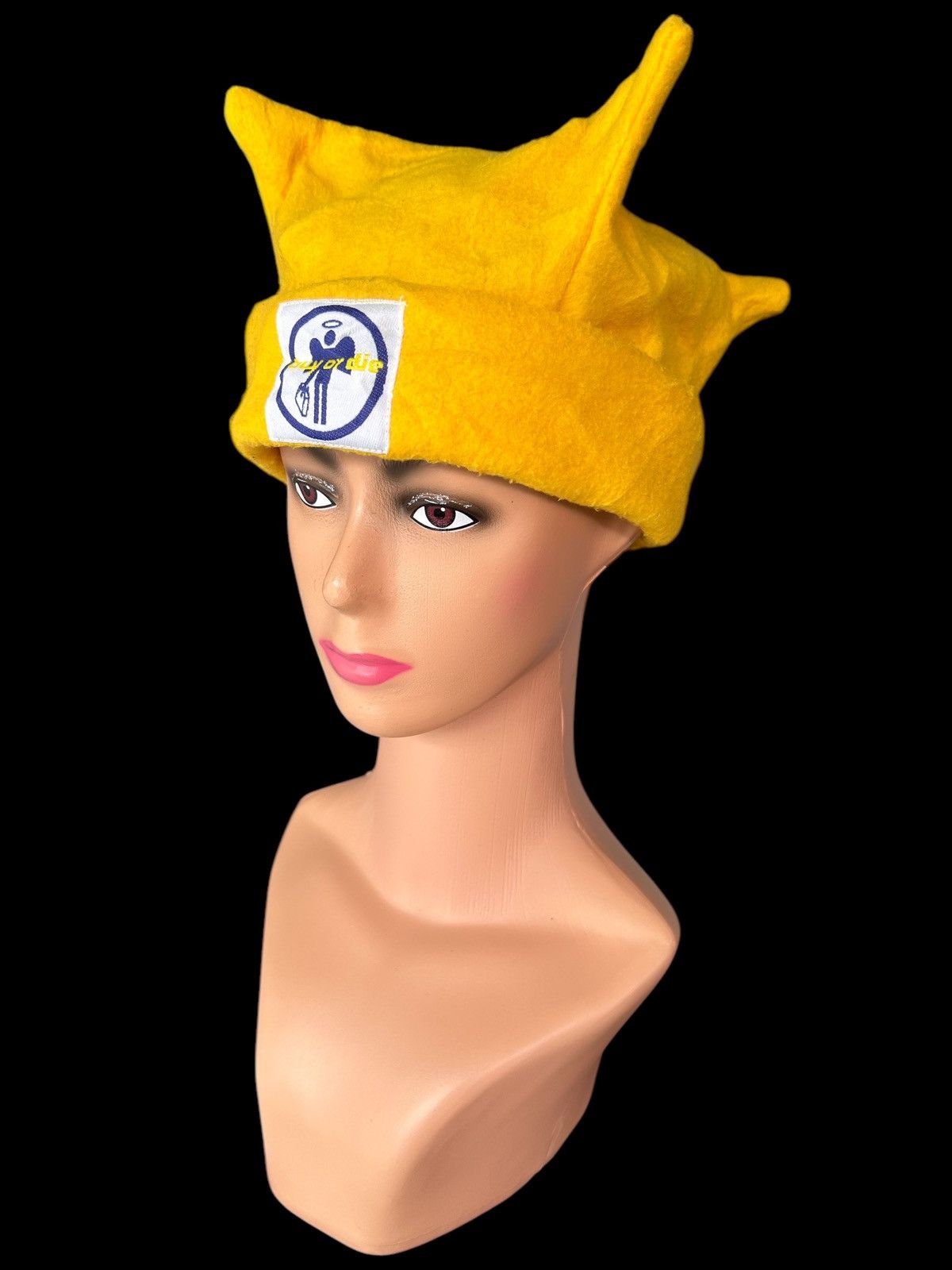 Hysteric Glamour × Vintage BUY OR DIE HORN DEVIL BEANIE HATS ☠️ Size ONE SIZE - 1 Thumbnail