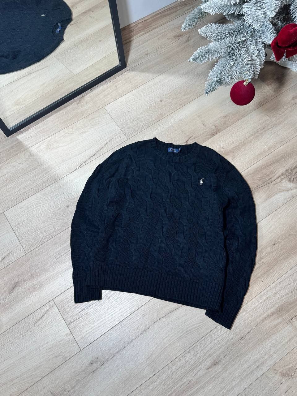 Polo Ralph Lauren Polo Ralph Lauren Cable Knit Sweater Size L / US 10 / IT 46 - 1 Thumbnail