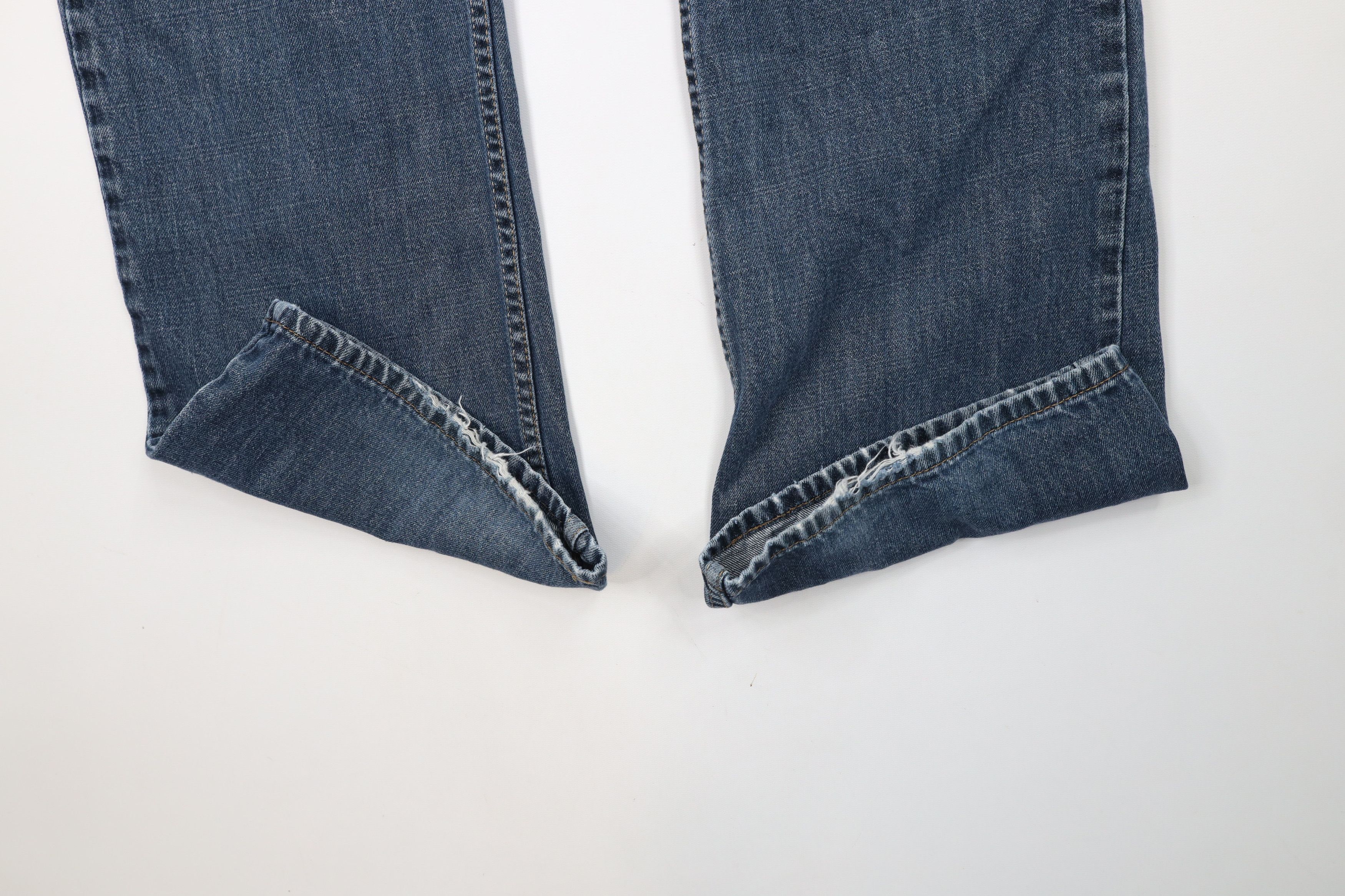 Levi's × Vintage Vintage Y2K Levis 527 Wide Leg Bootcut Denim Jeans Blue Size US 36 / EU 52 - 5 Thumbnail