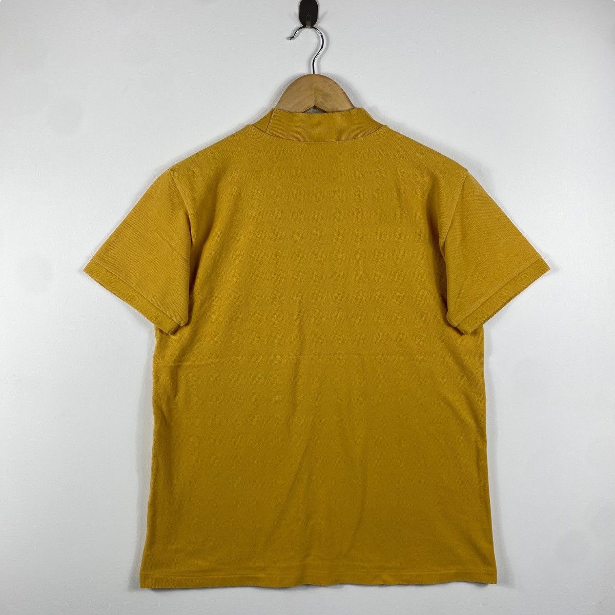 Hai Sporting Gear × Issey Miyake × Vintage HAI SPORTING GEAR Basic Embroidery Small Logo Mock Neck Tee Size US M / EU 48-50 / 2 - 4 Thumbnail