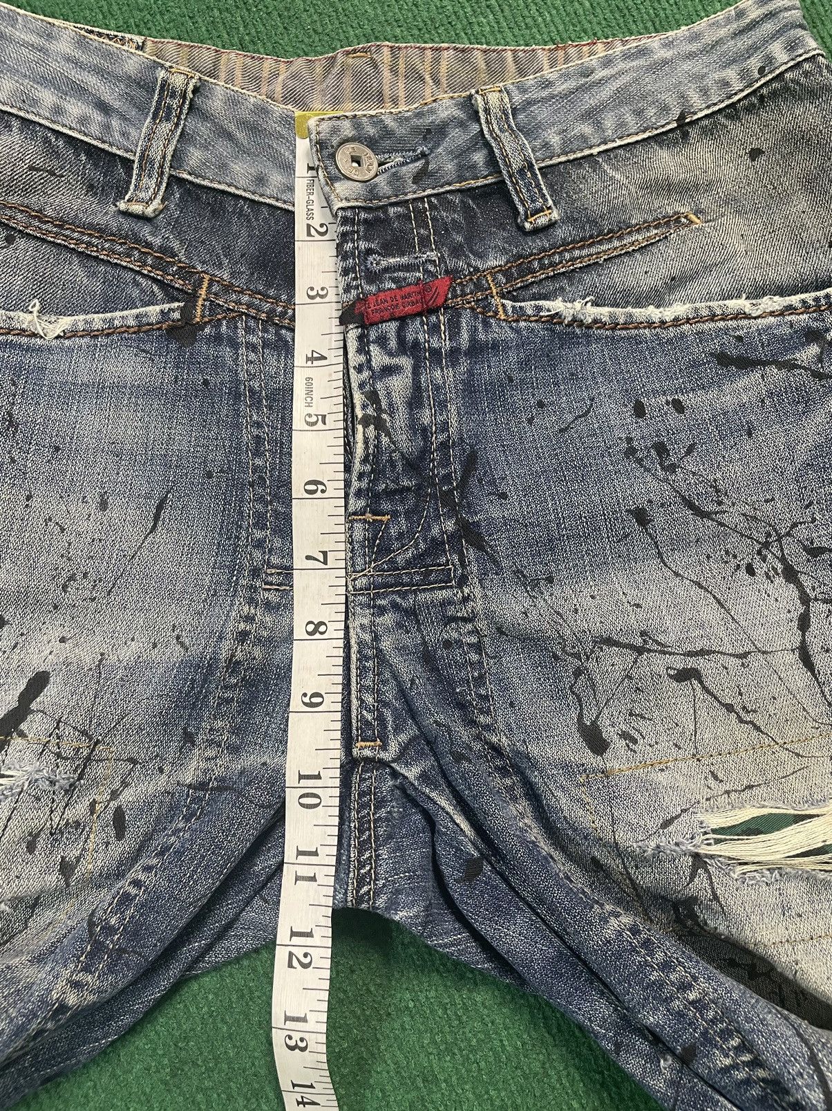Marithe + Francois Girbaud Distressed Marithe Francois Girbaud Jeans very rare Size US 31 - 17 Thumbnail
