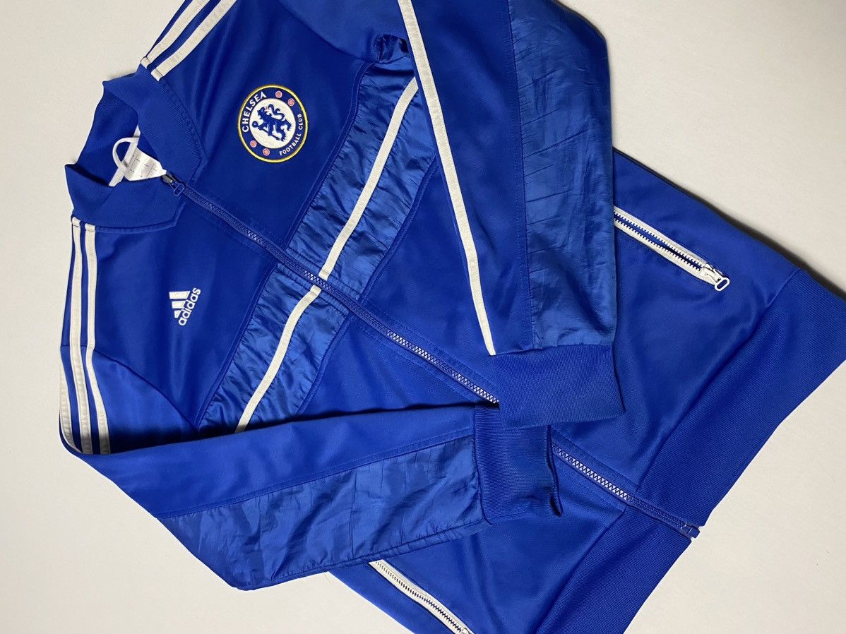 Adidas × Chelsea Soccer Nike Chelsea Track Jacket Football Soccer Size US S / EU 44-46 / 1 - 2 Thumbnail