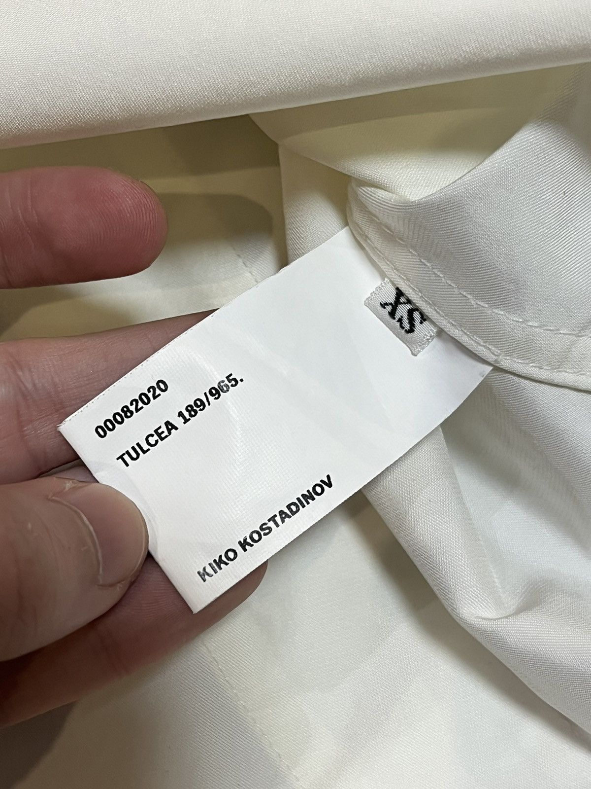 Kiko Kostadinov Kiko Kostadinov Bow Shirt 00082020 Tulcea Size US XS / EU 42 / 0 - 18 Thumbnail