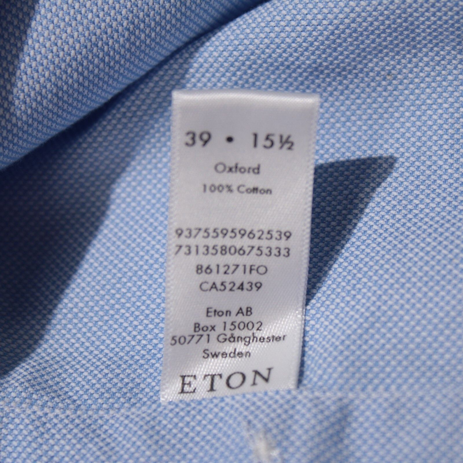 Eton Eton New with tags Shirt Size M US In Blue Size US M / EU 48-50 / 2 - 9 Thumbnail