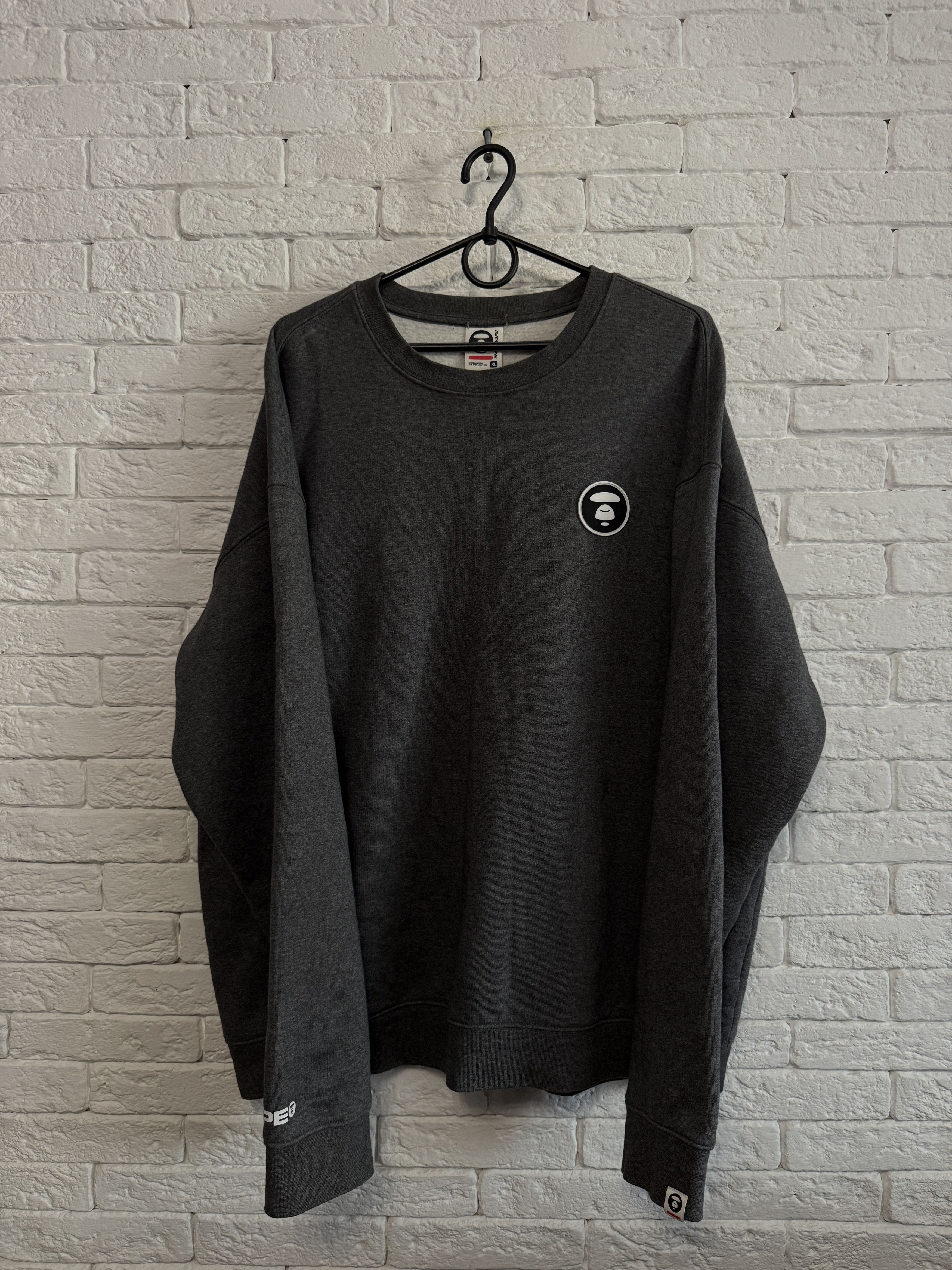 Aape Sweatshirt AApe Universe Big Logo Sz XL Size US XL / EU 56 / 4 - 1 Thumbnail