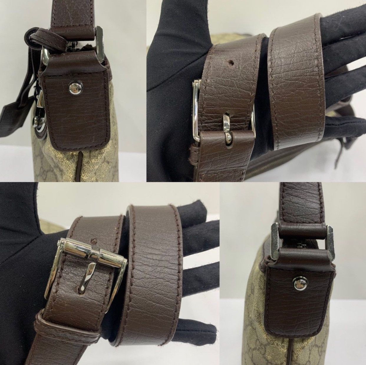 Gucci 💥Last Drop💥Vintage Gucci GG Zip Lock Messenger Bag Size ONE SIZE - 7 Thumbnail
