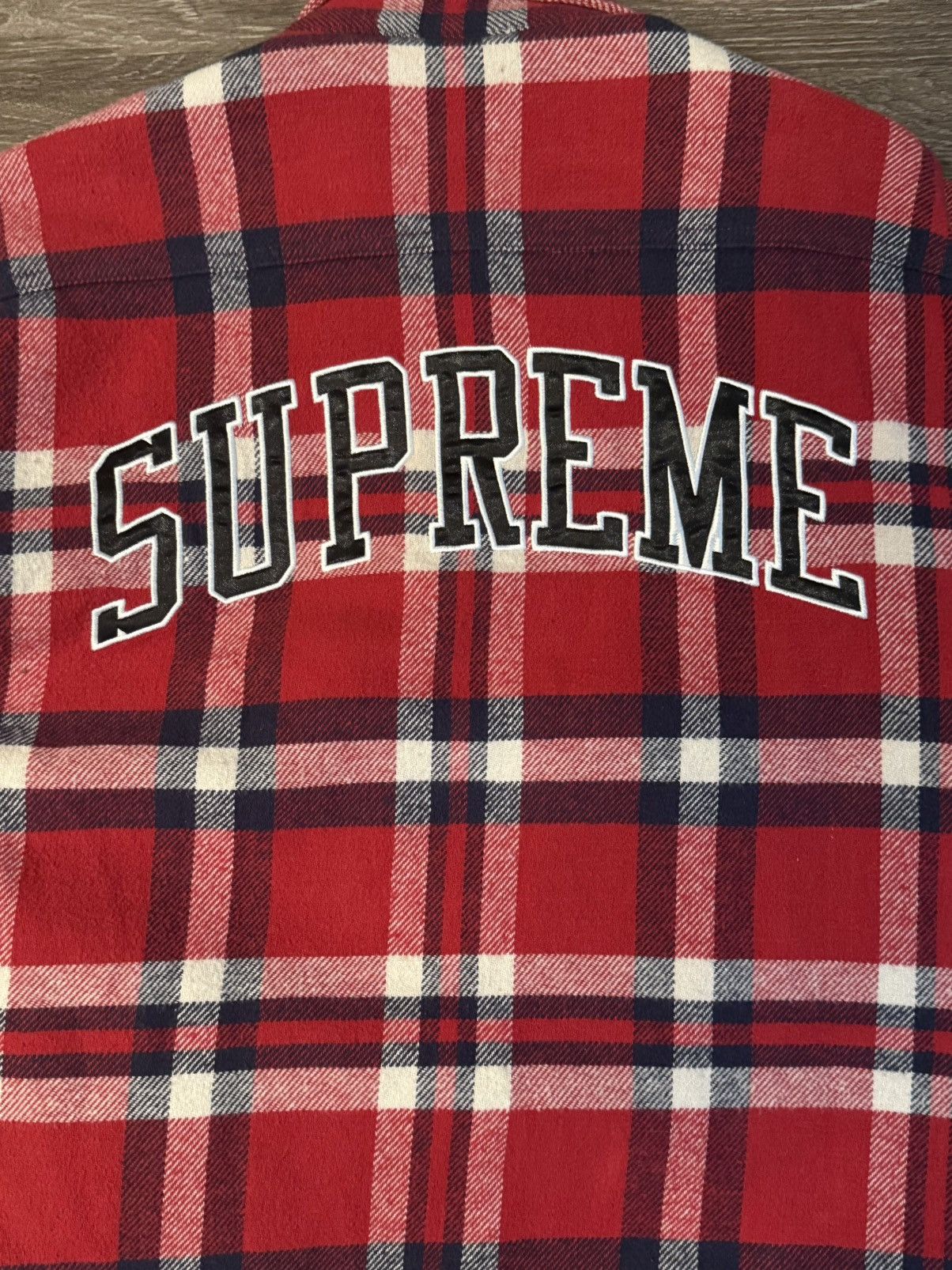 Supreme Quilted Flannel | Grailed