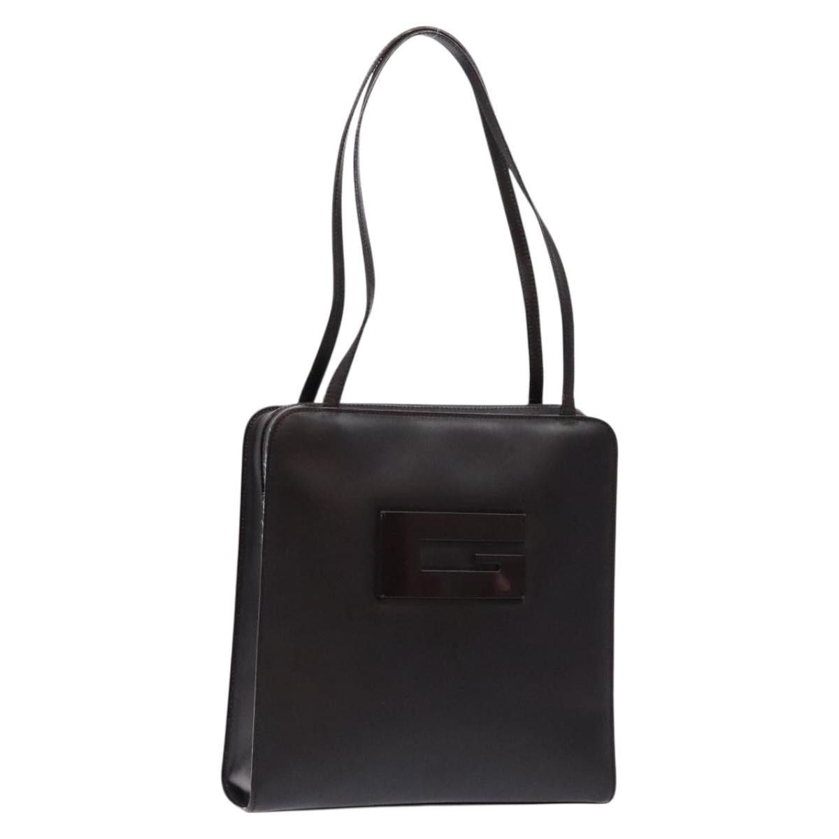 Gucci GUCCI Shoulder Bag Patent Leather Dark Brown 002 002 Size ONE SIZE - 1 Thumbnail