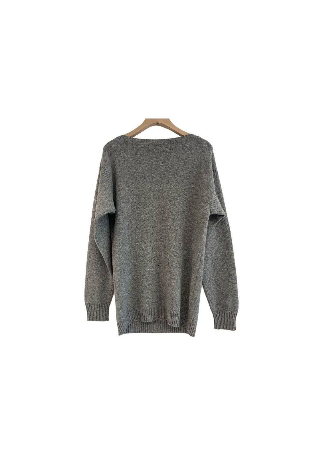 Chanel Chanel Grey Lion Cashmere Long Sleeve Knit Sweater K26WX Size M / US 6-8 / IT 42-44 - 2 Thumbnail